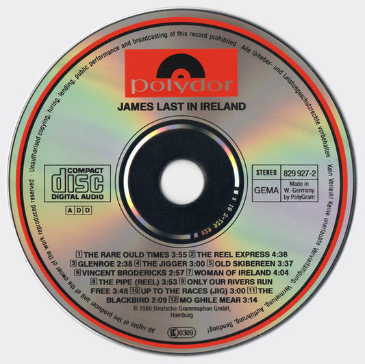 James Last : In Ireland (CD, Album)