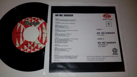 Emly Starr : No No Sheriff (7", Single)