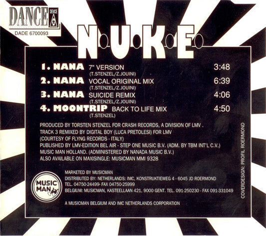 N.U.K.E. : Nana (CD, Maxi)