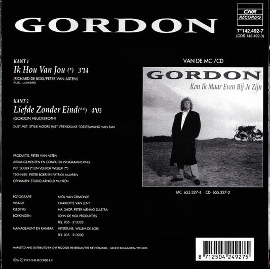 Gordon (3) : Ik Hou Van Jou (7", Single)