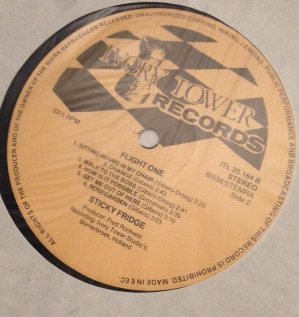 Sticky Fridge : Flight One (LP, Album)