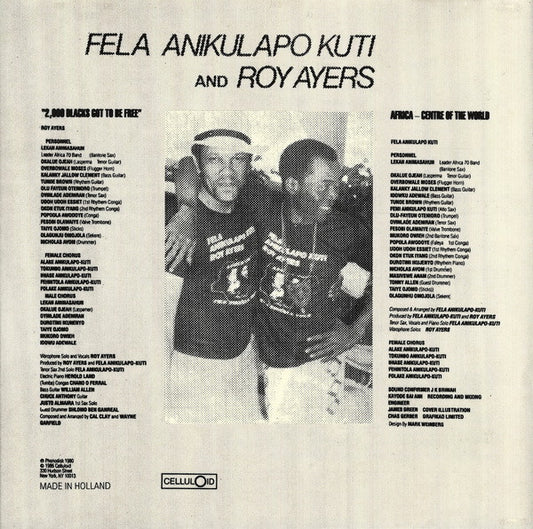 Fela Kuti & Roy Ayers : Music Of Many Colours (CD, Album, RE)