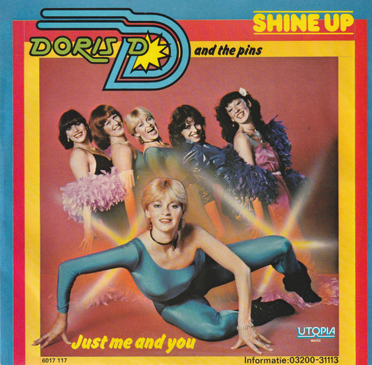 Doris D And The Pins : Shine Up (7", Single, Smo)
