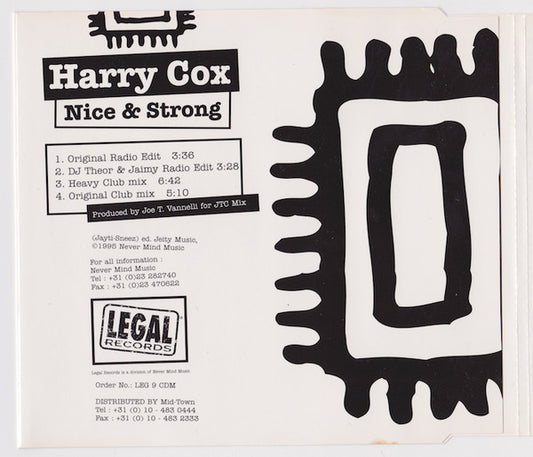Harry Cox : Nice & Strong (CD, Maxi)