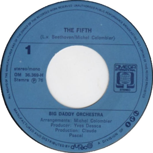 Big Daddy Orchestra : The Fifth (7", Single)