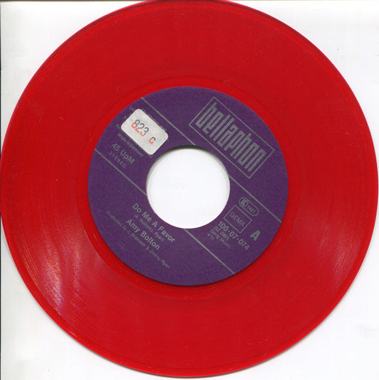 Amy Bolton : Do Me A Favor (7", Single, Red)