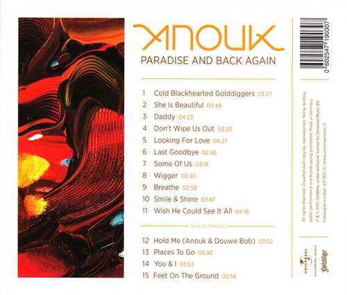 Anouk : Paradise And Back Again (CD, Album, RE)
