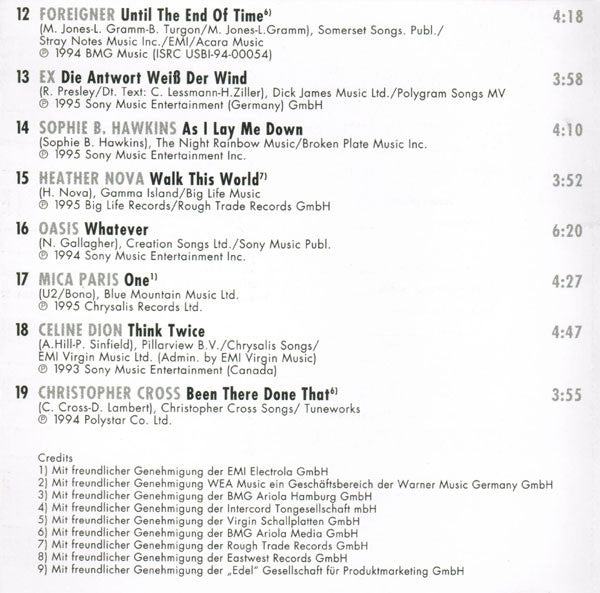 Various : Larry Präsentiert Late Neid Hits '95 (CD, Comp)