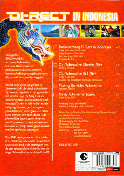 Di-Rect : In Indonesia (DVD)