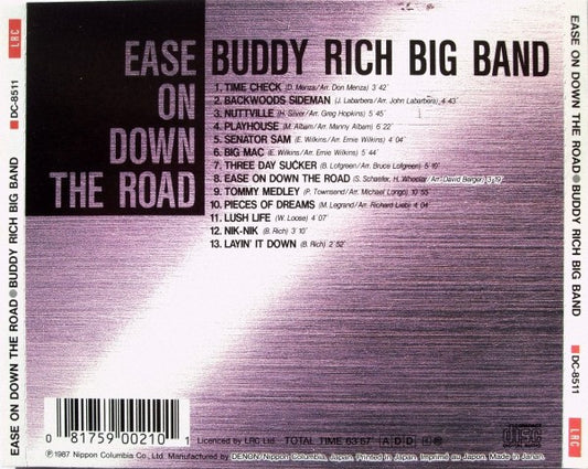 Buddy Rich Big Band : Ease On Down The Road (CD, Comp)