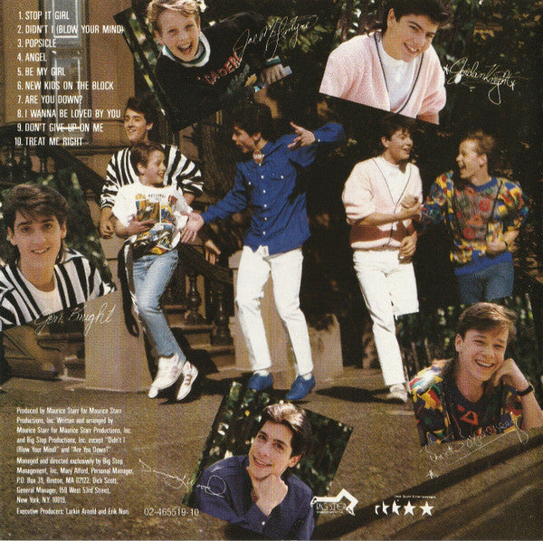 New Kids On The Block : New Kids On The Block (CD, Album, RE)