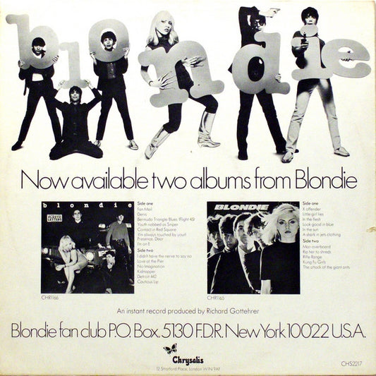 Blondie : (I'm Always Touched By Your) Presence, Dear (12", Single, Ltd)