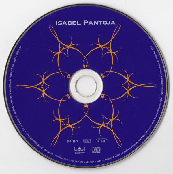 Isabel Pantoja : Isabel Pantoja (CD, Album)