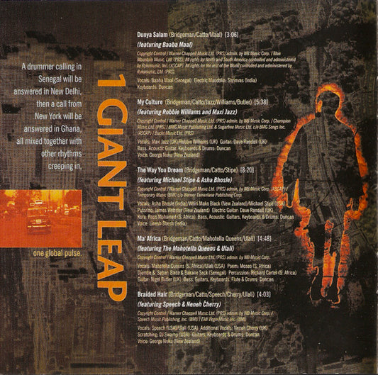 1 Giant Leap : 1 Giant Leap (CD, Album)