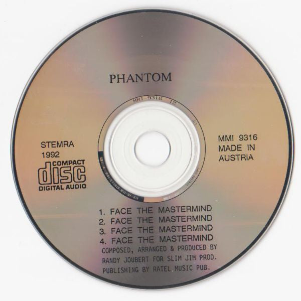 Phantom : Face The Mastermind (CD, Maxi)
