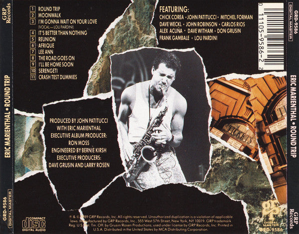 Eric Marienthal : Round Trip (CD, Album)
