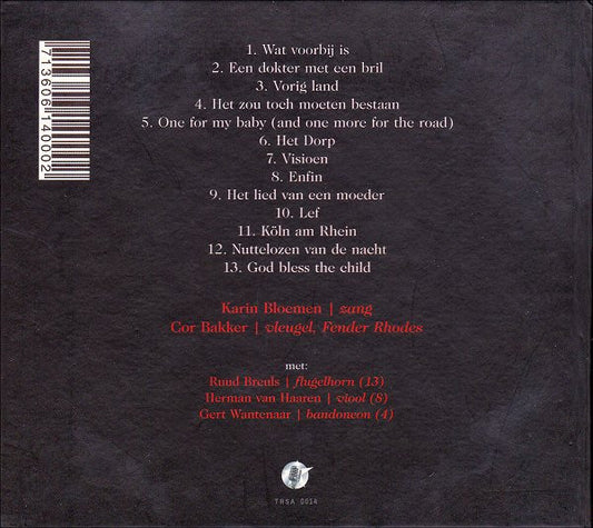 Karin Bloemen & Cor Bakker : Het Zou Toch Moeten Bestaan (CD, Album)