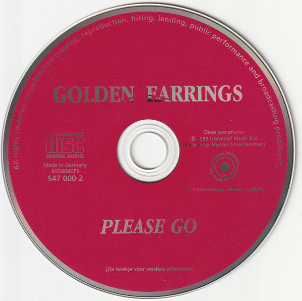 Golden Earring : Please Go (CD, Comp)