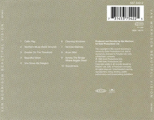 Van Morrison : Beautiful Vision (CD, Album, RE, RM)