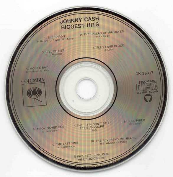 Johnny Cash : Biggest Hits (CD, Comp)