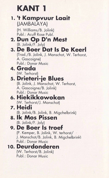 Normaal : Bi-j Normaal Thuus (Cass, Album)