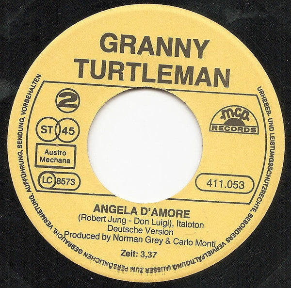 Granny Turtleman : Angela D'Amore (7", Single)