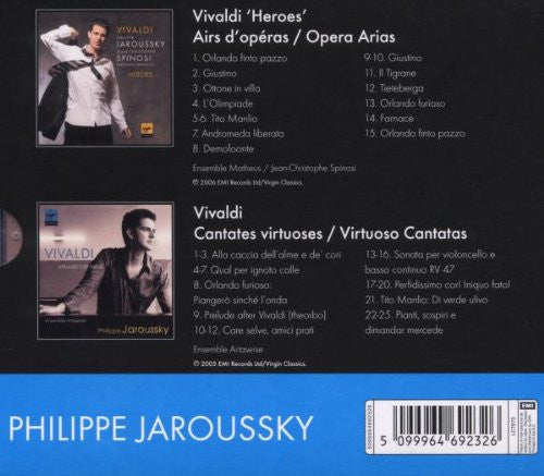 Philippe Jaroussky : Vivaldi Heroes - Opera Arias / Vivaldi Virtuoso Cantatas (CD, Album, RE + CD, Album, RE + Box, Comp, Ltd)