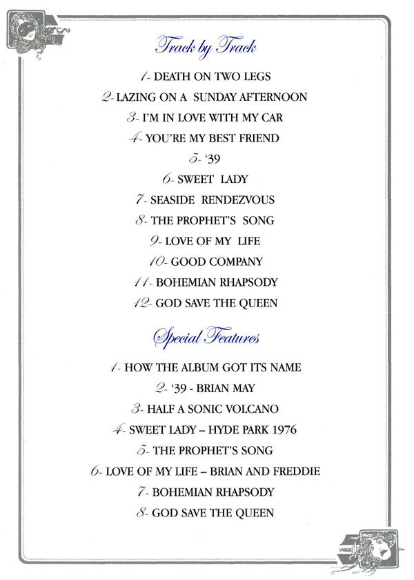 Queen : The Making Of "A Night At The Opera" (DVD-V, PAL)