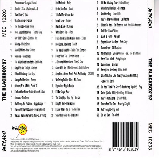 Various : The Blackbox'97 (3xCD, Comp)