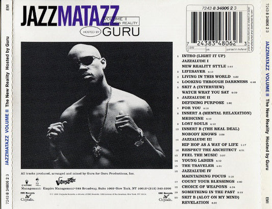 Guru : Jazzmatazz Volume II: The New Reality (CD, Album)