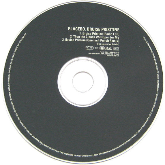 Placebo : Bruise Pristine (CD, Single, CD1)