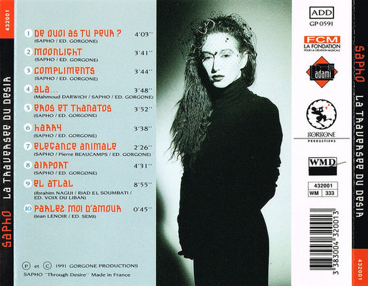 Sapho : La Traversée Du Désir (CD, Album)