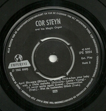 Cor Steyn : Cor Steyn And His Magic Organ - 1 - (7", EP)