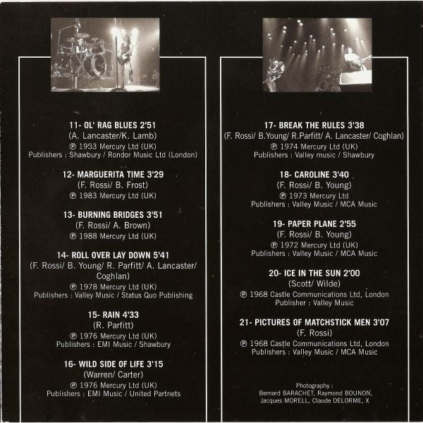 Status Quo : Gold (CD, Comp, RM)