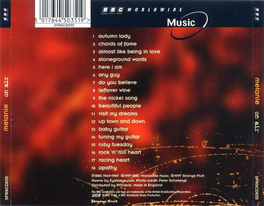Melanie (2) : On Air (CD, Album)