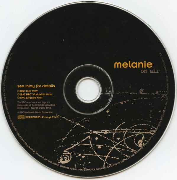 Melanie (2) : On Air (CD, Album)