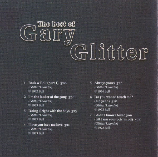 Gary Glitter : The Best Of (CD, Comp)