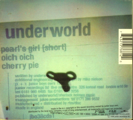 Underworld : Pearl's Girl (Carp Dreams...Koi) (2xCD, Single)