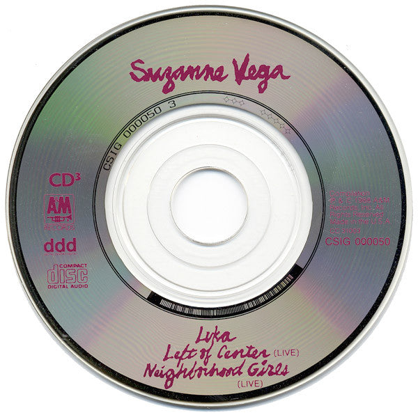 Suzanne Vega : Luka (CD, Mini, Single)