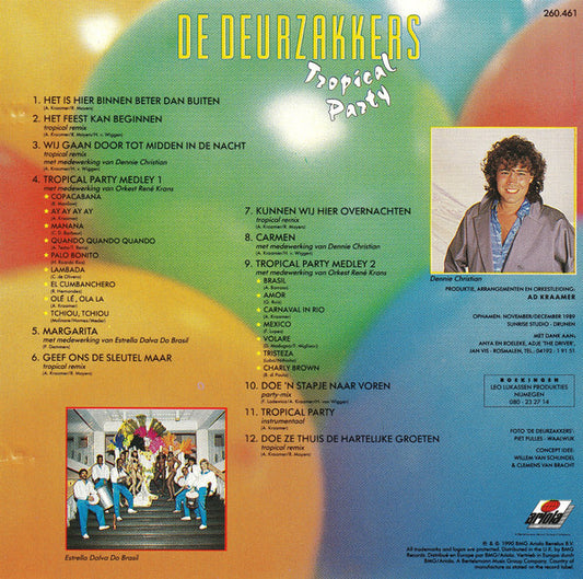 De Deurzakkers : Tropical Party (CD, Album)