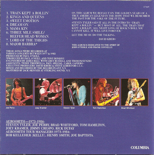 Aerosmith : Classics Live! (CD, Album, RE, RM)