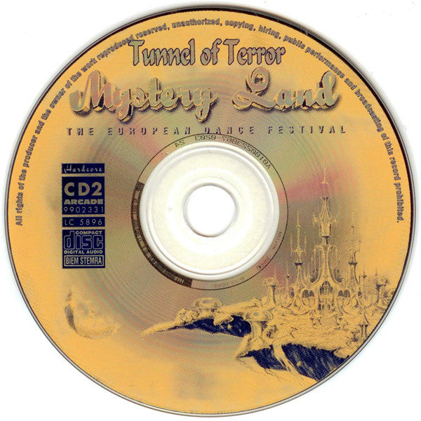 Various : Mystery Land - The European Dance Festival - Hardcore (3xCD, Comp, P/Mixed)