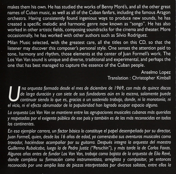 Los Van Van : Best Of (CD, Comp)