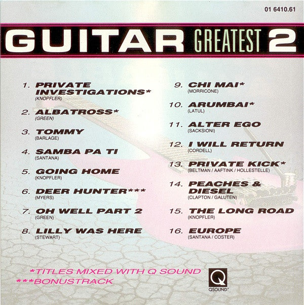 Hans Hollestelle : Guitar Greatest 2 (CD, Album)