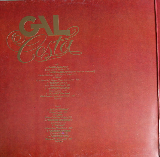 Gal Costa : Gal Tropical (LP, Album, Gat)