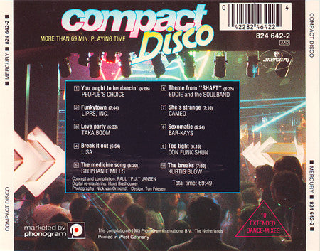 Various : Compact Disco (CD, Comp)