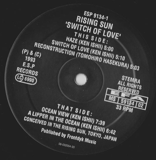 Rising Sun : Switch Of Love (12")