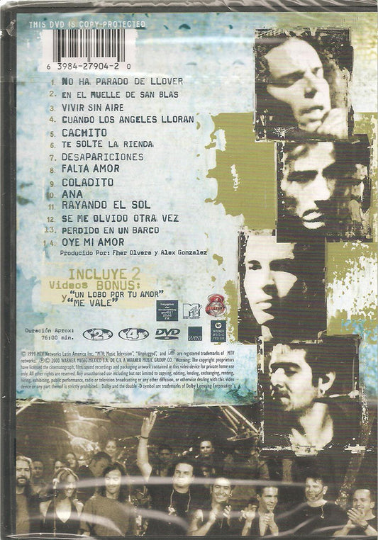 Maná : MTV Unplugged (DVD-V, Copy Prot., 2 -)
