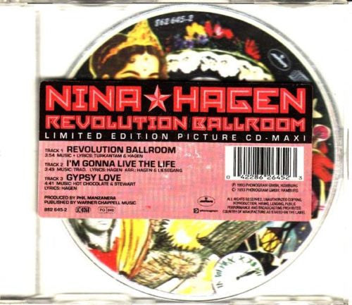Nina Hagen : Revolution Ballroom (CD, Maxi, Ltd, Pic)