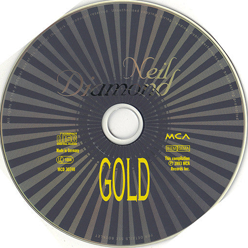 Neil Diamond : Gold (CD, Comp)